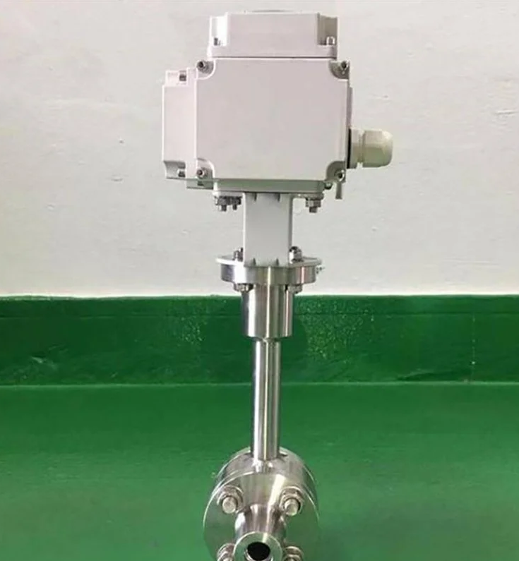 DQ961F鍛鋼電動(dòng)低溫球閥 不銹鋼加長桿浮動(dòng)式軟密封閥門